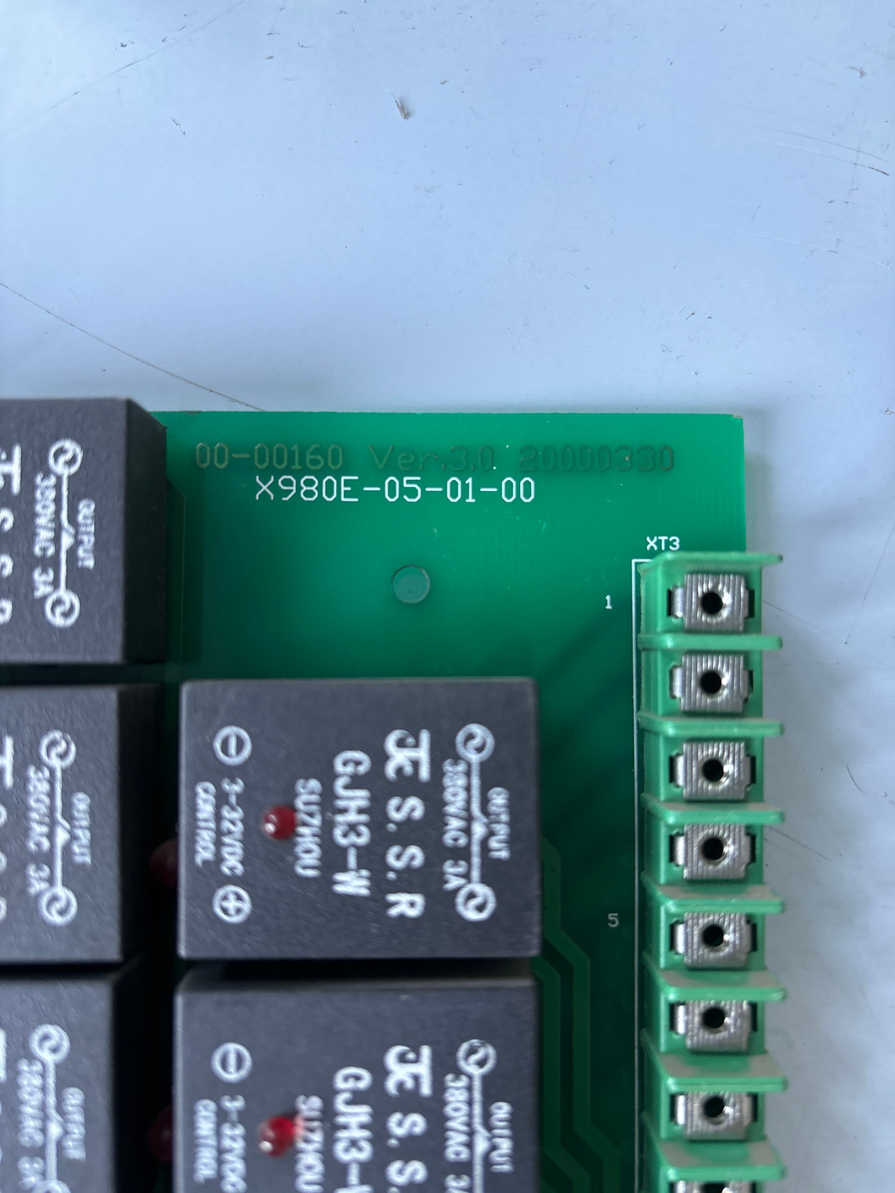 上海三叶 X980E-05-01-00电路板 2