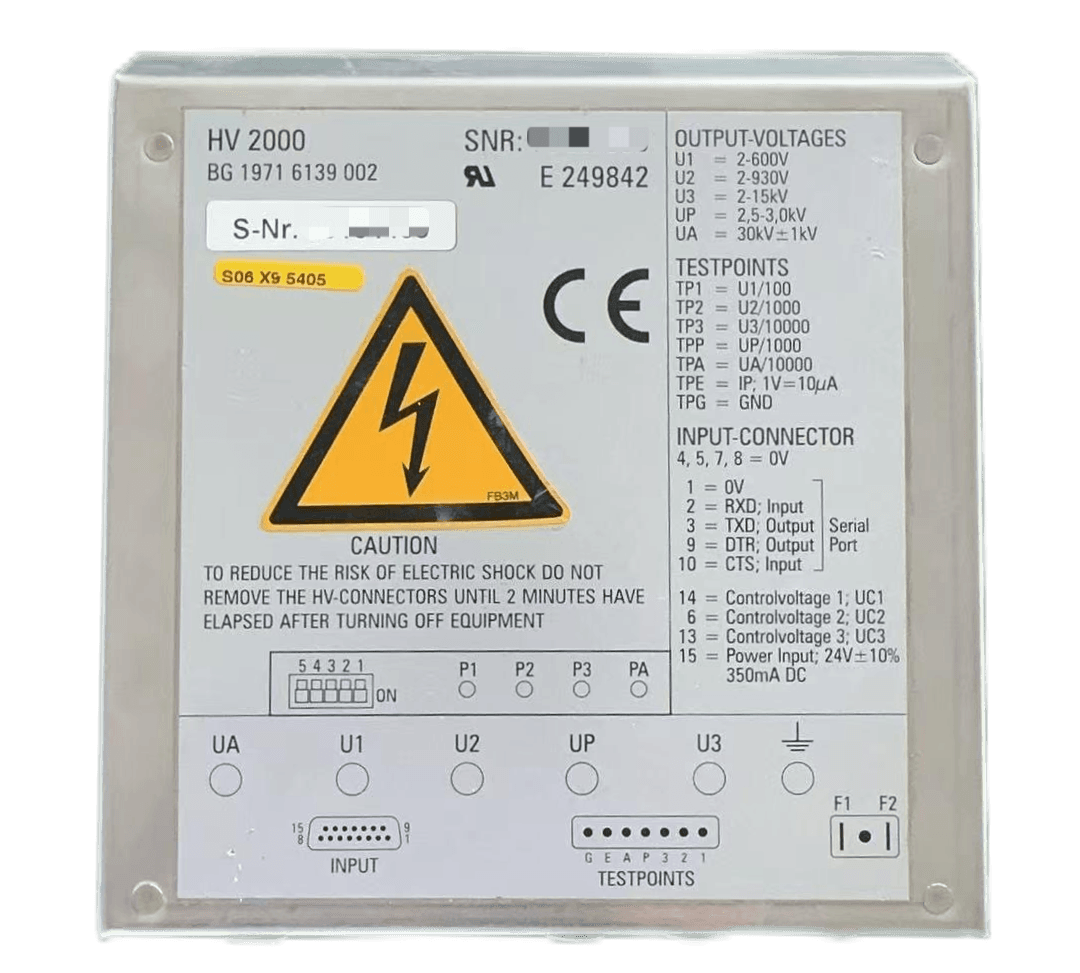 西门子 artis U中 c增强器及小高压 1