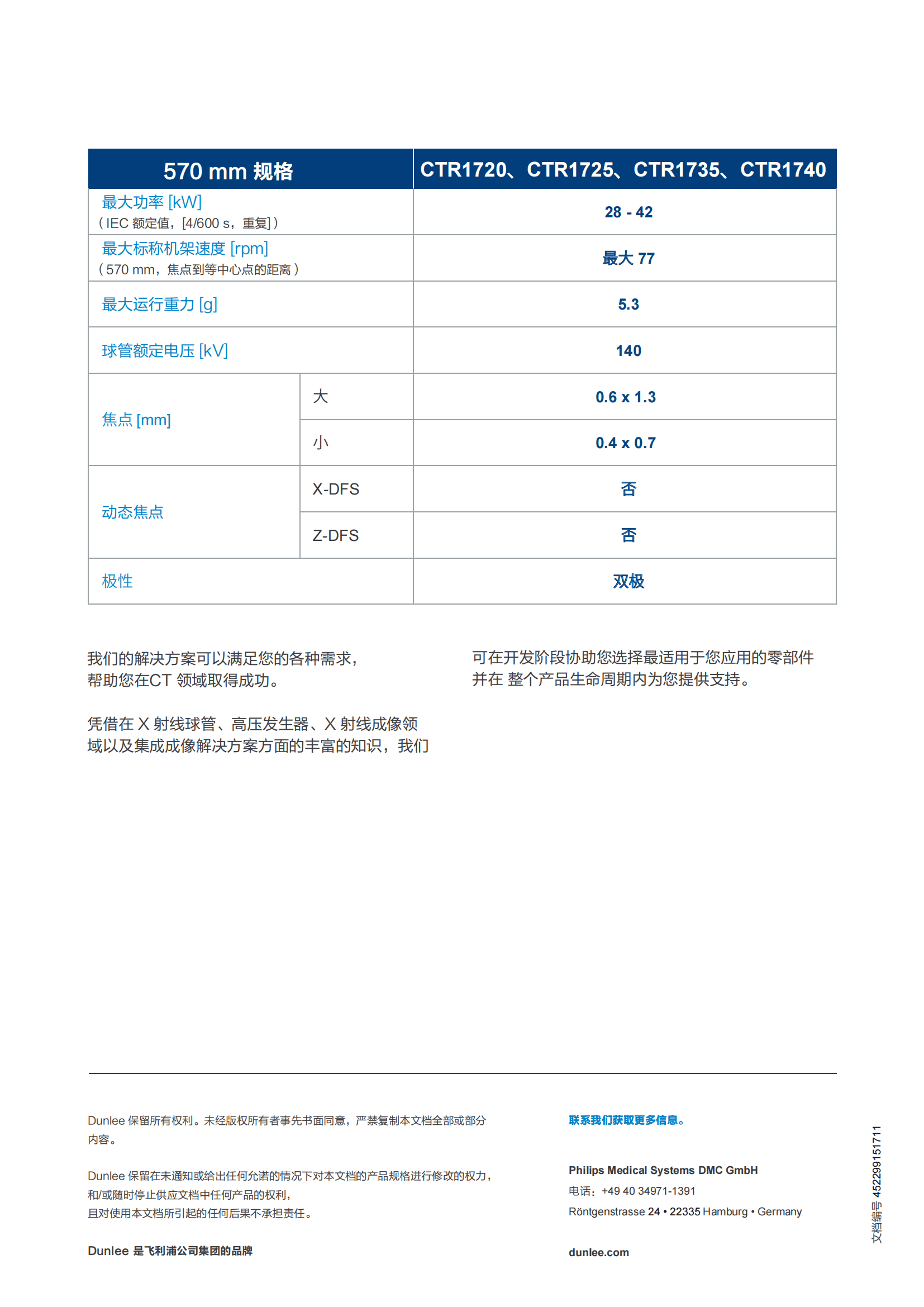 CTR1700 系列球管 2