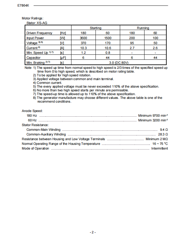 佳能（原东芝Toshiba）E7864X球管 2
