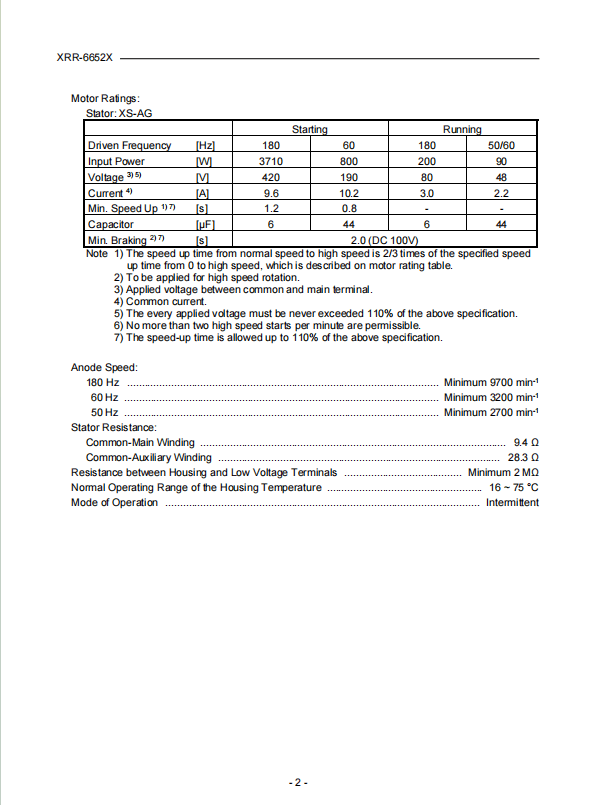 佳能（原东芝Toshiba）PE-XRR-6652X球管 3