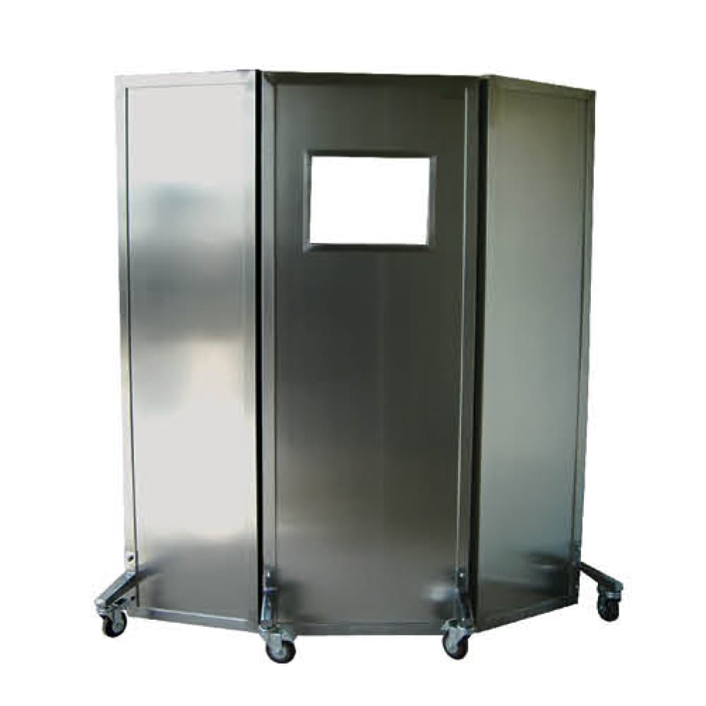 不锈钢三联防护屏