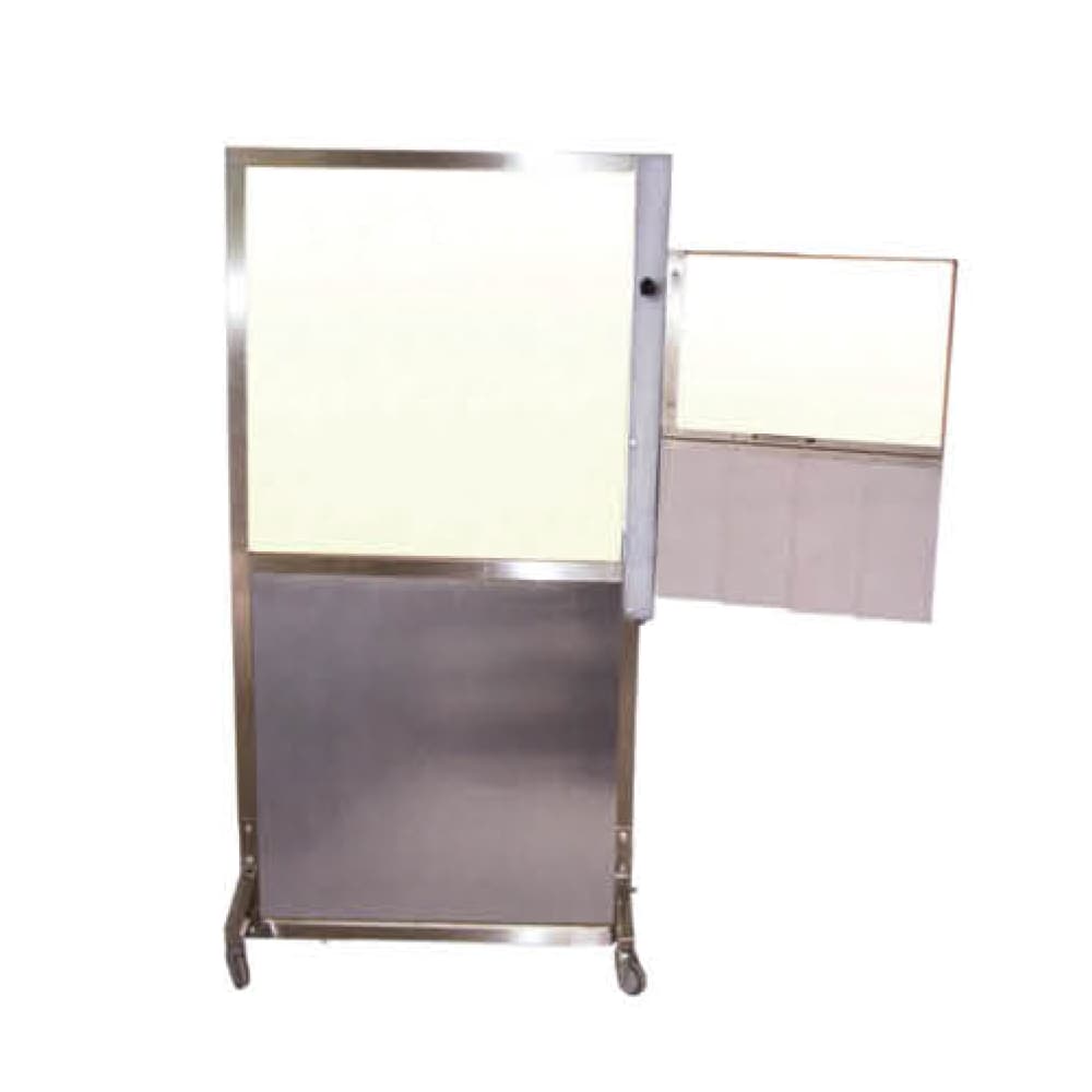 半透明单侧防护屏风