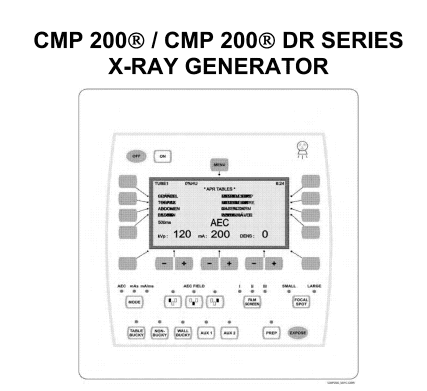CPI CMP 200 / CMP 200 DR SERIES X-RAY GENERATOR error report