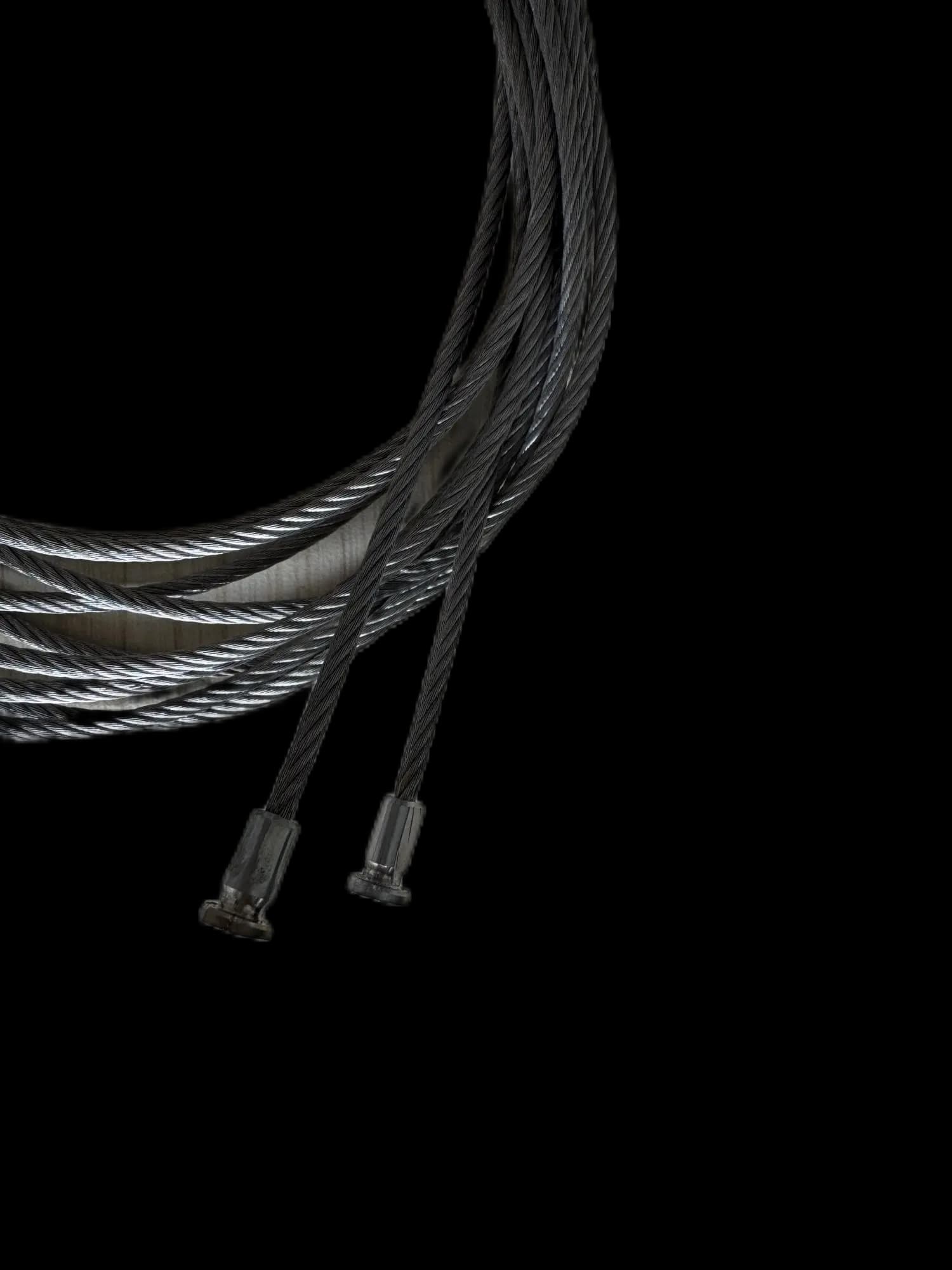 Ziehm 8000 C-arm Wheel Steering Steel Wire Rope (Set) 3