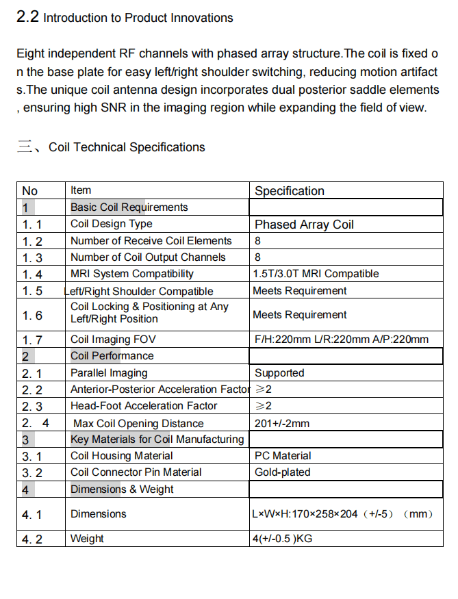 8-Channel Shoulder MRI Coil 3