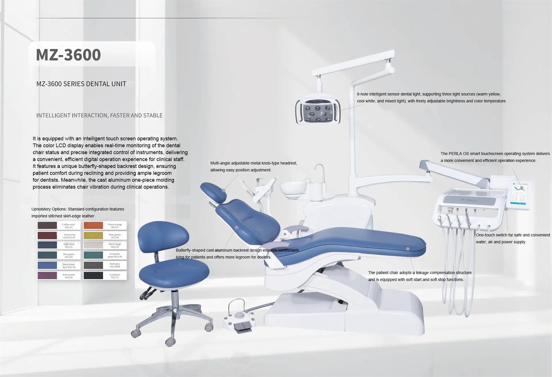 MZ-3600 Smart Dental Unit