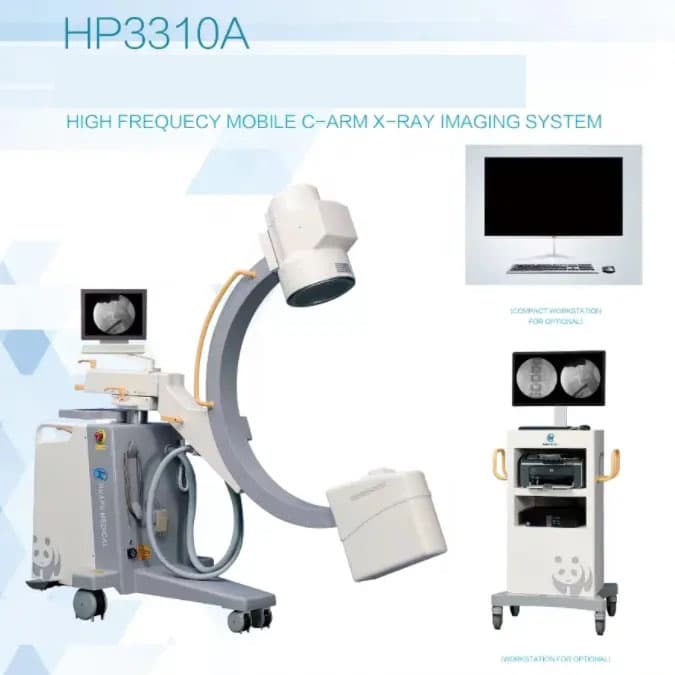 Huapu Medical HP3310A High-Frequency Mobile C-arm X-ray Machine 1