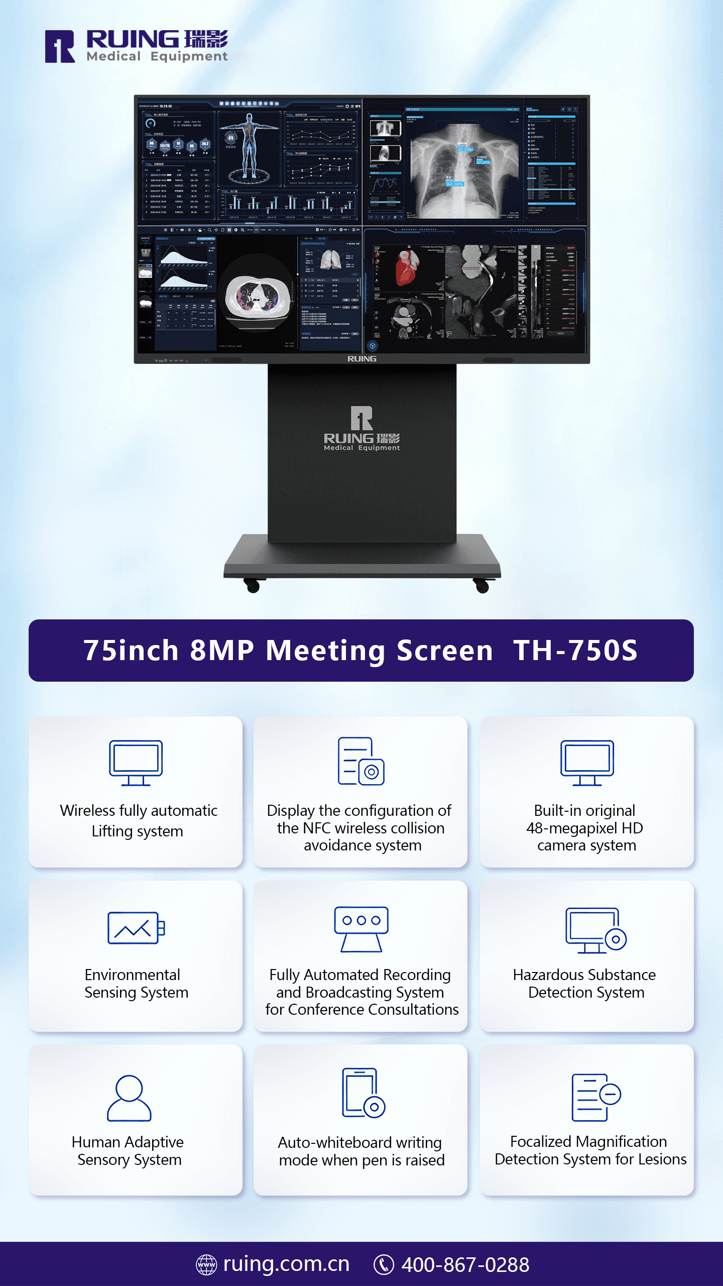 RUING Medical Monitor TH-750S 1