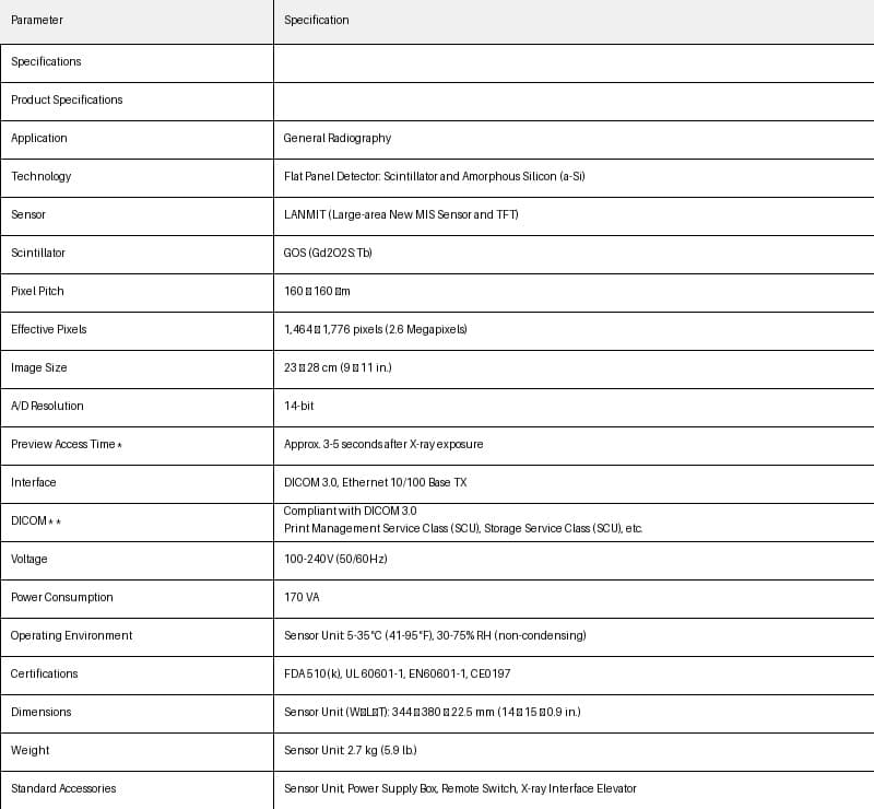 Canon CXDI-60G Flat Panel Detector 4