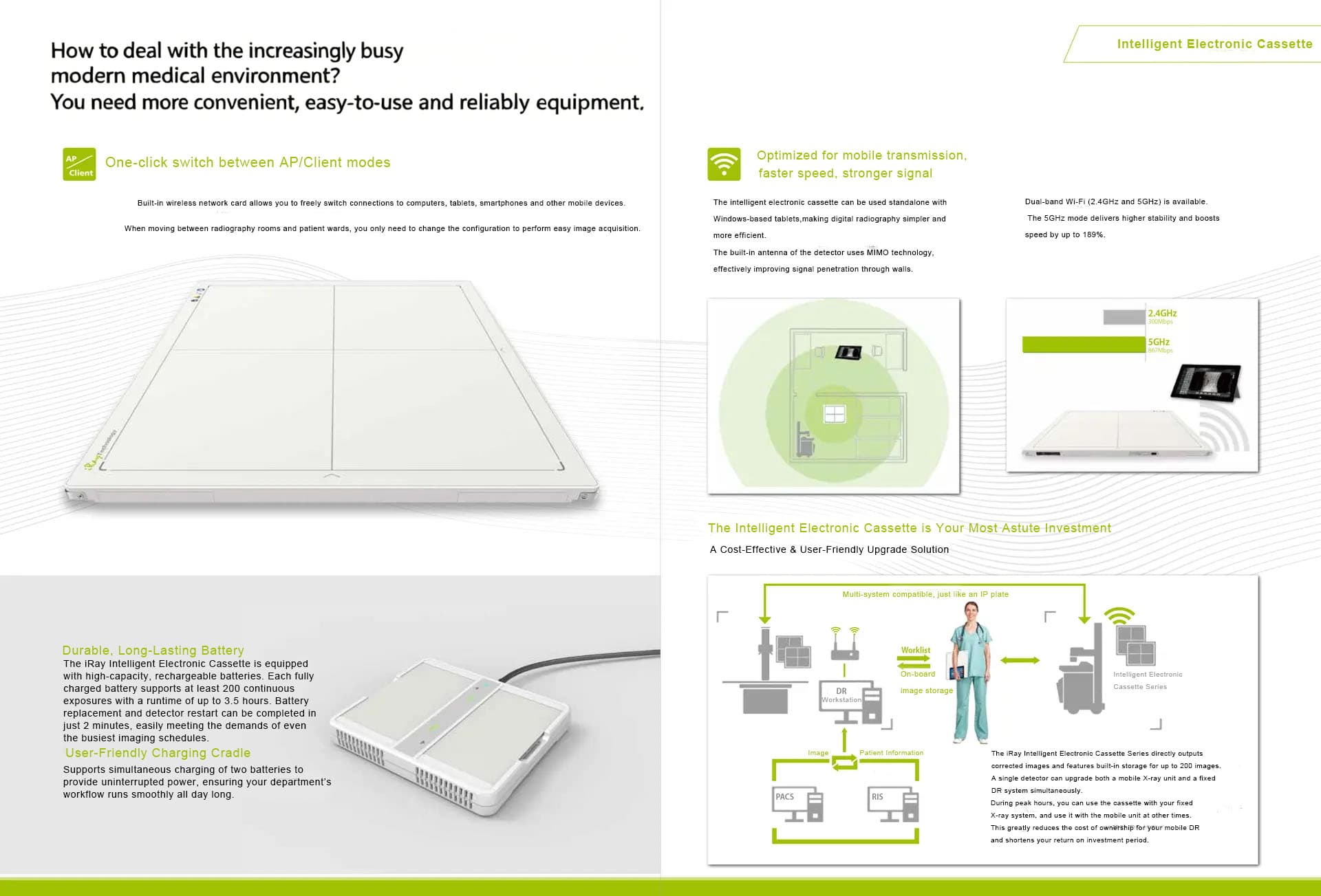 iRay Mars1417V Wireless Flat Panel Detector 1