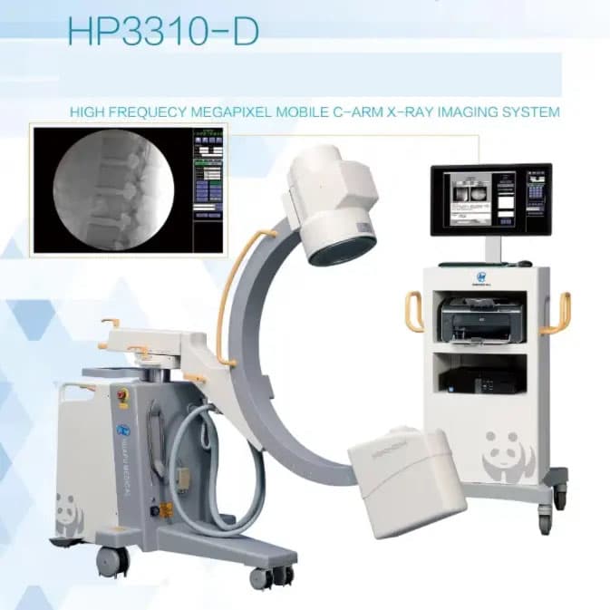Huapu Medical HP3310-D Megapixel Mobile C-arm X-ray Machine